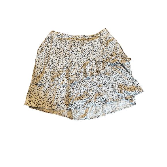 GOA BEACHWEAR BY JAPNA Crop Bandeau Top Sz (L)/ JAPNA Ruffled Mini Skirt (S) - Picture 5 of 7